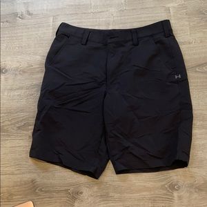 Under Armour gold shorts